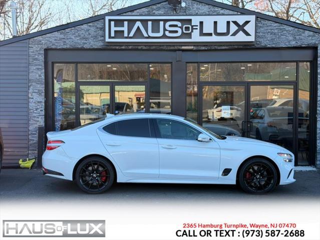 used 2022 Genesis G70 car, priced at $29,995