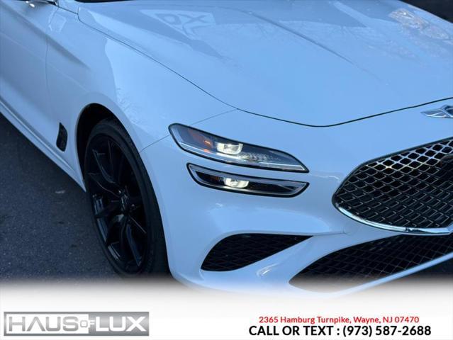 used 2022 Genesis G70 car, priced at $29,995