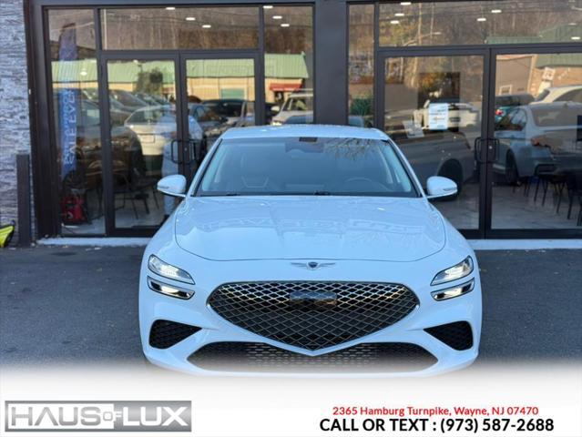 used 2022 Genesis G70 car, priced at $29,995