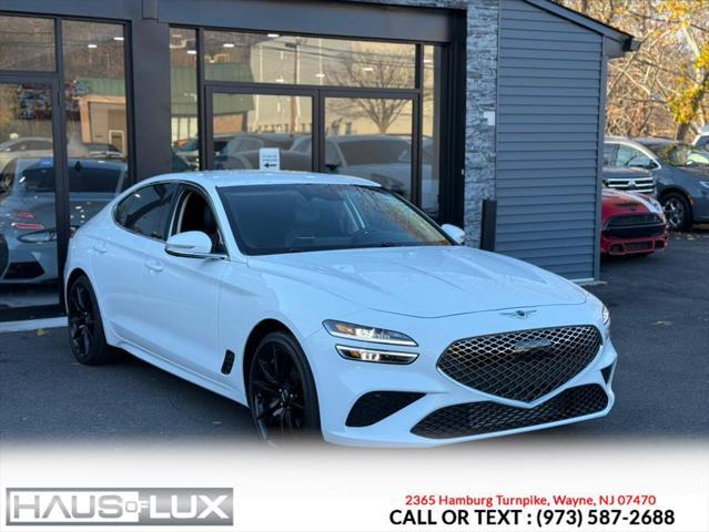 used 2022 Genesis G70 car, priced at $29,995