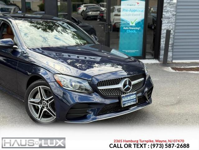 used 2019 Mercedes-Benz C-Class car, priced at $21,995
