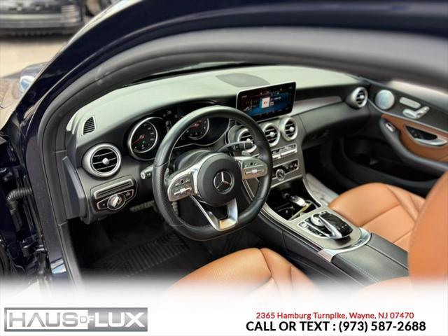 used 2019 Mercedes-Benz C-Class car, priced at $21,995