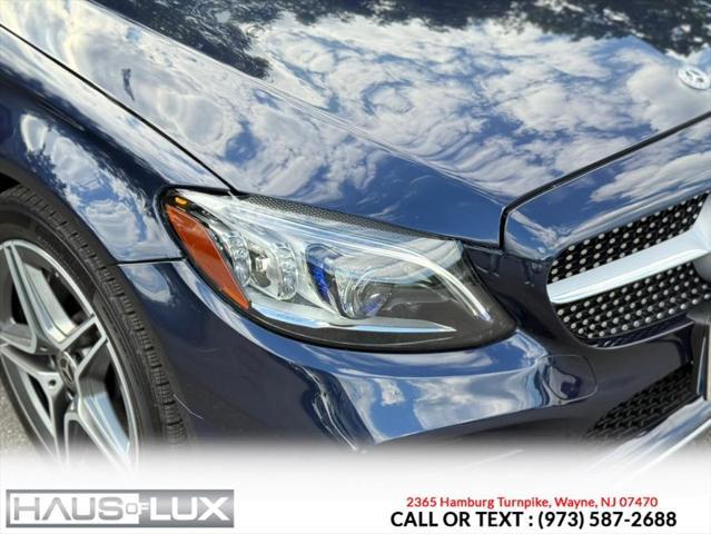 used 2019 Mercedes-Benz C-Class car, priced at $21,995