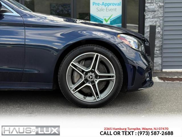 used 2019 Mercedes-Benz C-Class car, priced at $21,995