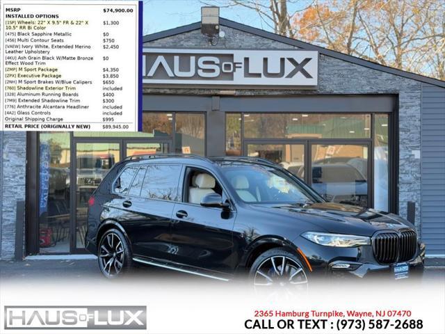 used 2021 BMW X7 car, priced at $45,995