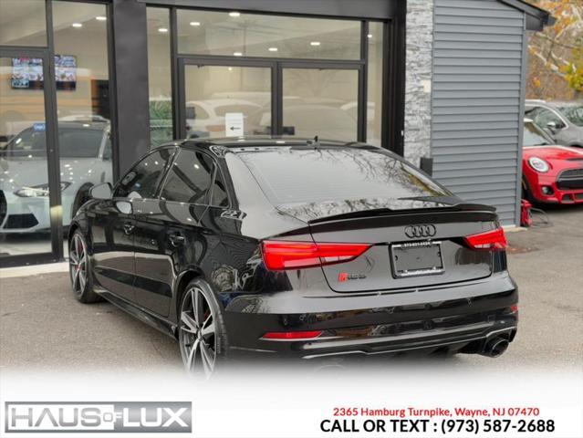 used 2018 Audi RS 3 car, priced at $39,995