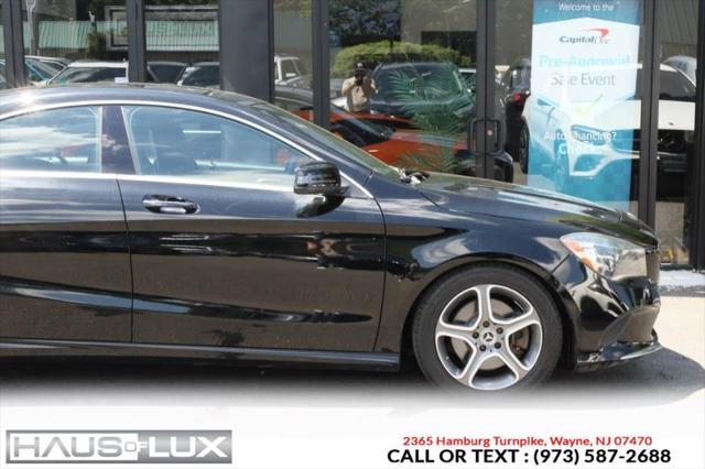 used 2018 Mercedes-Benz CLA 250 car, priced at $14,995