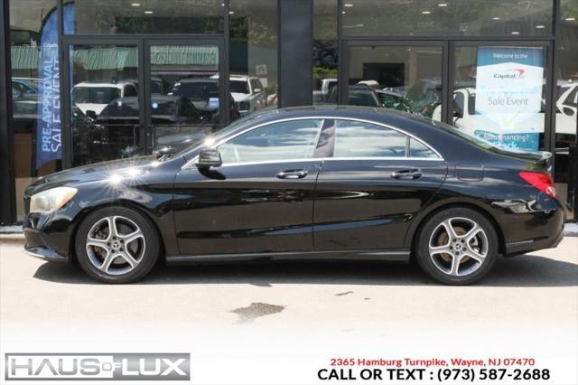 used 2018 Mercedes-Benz CLA 250 car, priced at $14,995