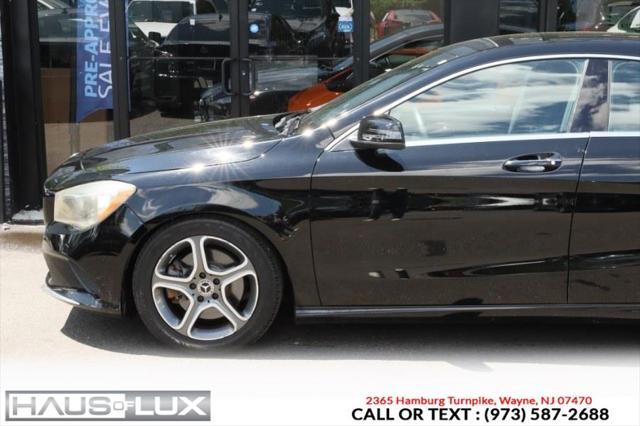 used 2018 Mercedes-Benz CLA 250 car, priced at $14,995