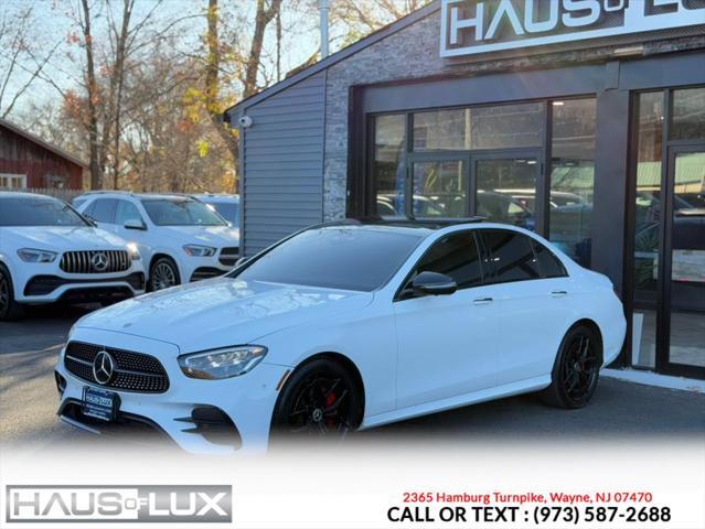 used 2021 Mercedes-Benz E-Class car, priced at $33,995