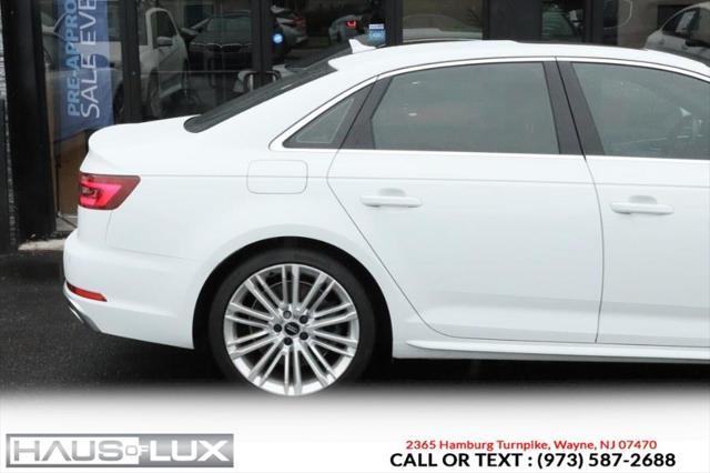 used 2019 Audi A4 car, priced at $19,995