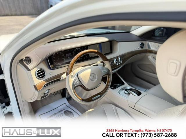 used 2015 Mercedes-Benz S-Class car, priced at $26,995