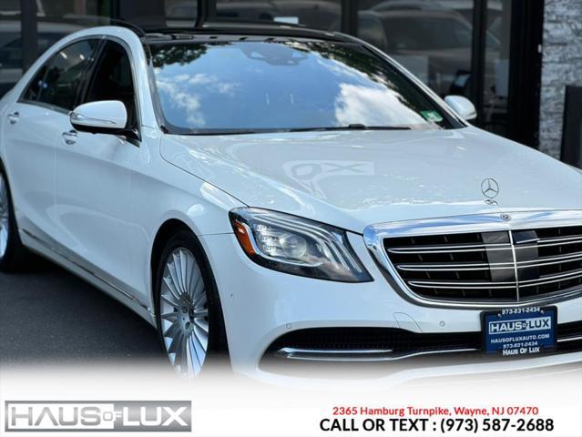 used 2018 Mercedes-Benz S-Class car, priced at $34,995