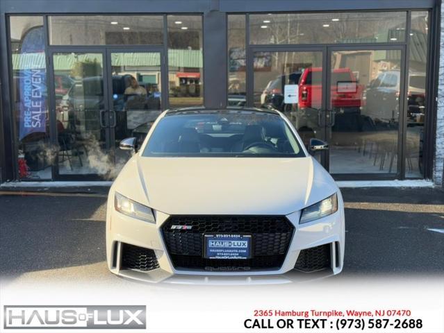 used 2018 Audi TT RS car, priced at $44,995