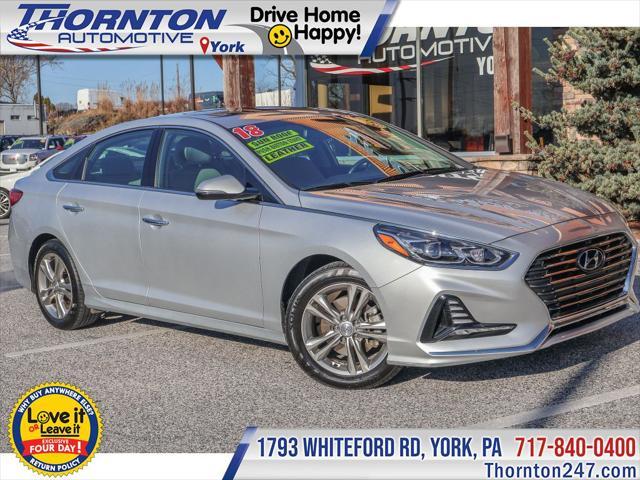 used 2018 Hyundai Sonata car, priced at $18,725