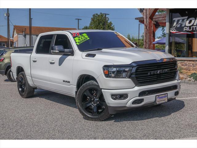 used 2021 Ram 1500 car, priced at $36,245