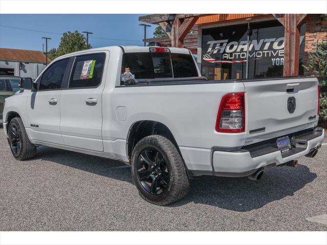 used 2021 Ram 1500 car, priced at $36,245