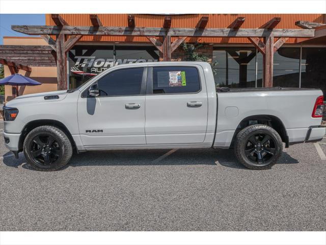 used 2021 Ram 1500 car, priced at $36,245