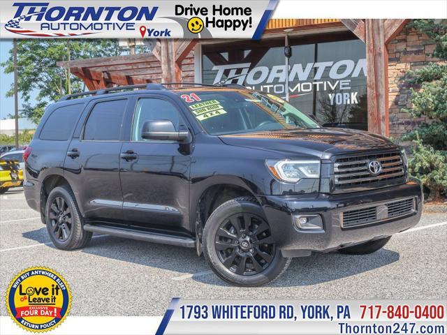 used 2021 Toyota Sequoia car, priced at $44,990