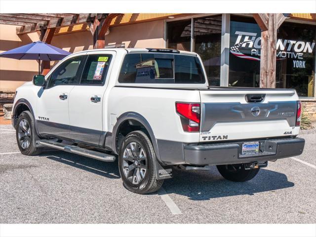 used 2021 Nissan Titan car, priced at $38,245