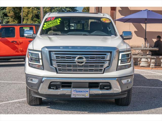 used 2021 Nissan Titan car, priced at $38,245