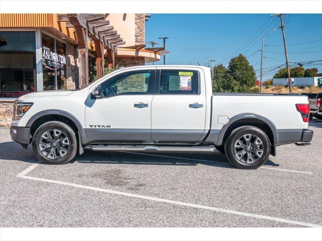 used 2021 Nissan Titan car, priced at $38,245