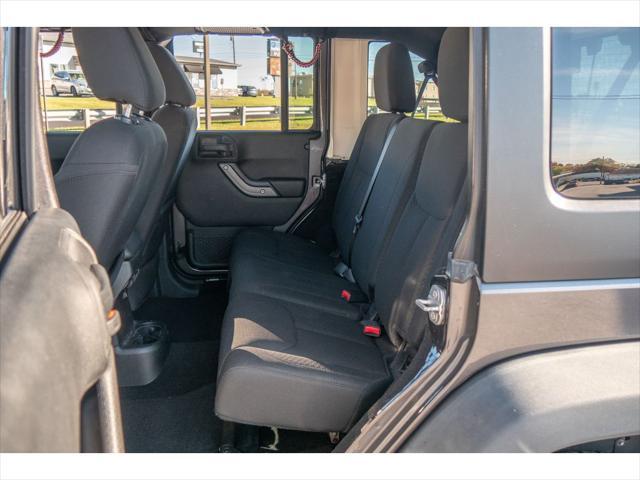 used 2017 Jeep Wrangler Unlimited car, priced at $19,725