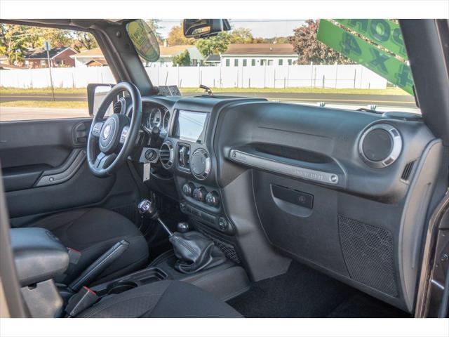 used 2017 Jeep Wrangler Unlimited car, priced at $19,725