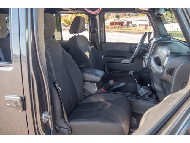 used 2017 Jeep Wrangler Unlimited car, priced at $19,725