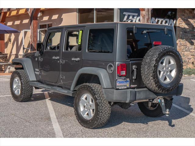 used 2017 Jeep Wrangler Unlimited car, priced at $19,725