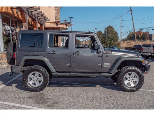 used 2017 Jeep Wrangler Unlimited car, priced at $19,725