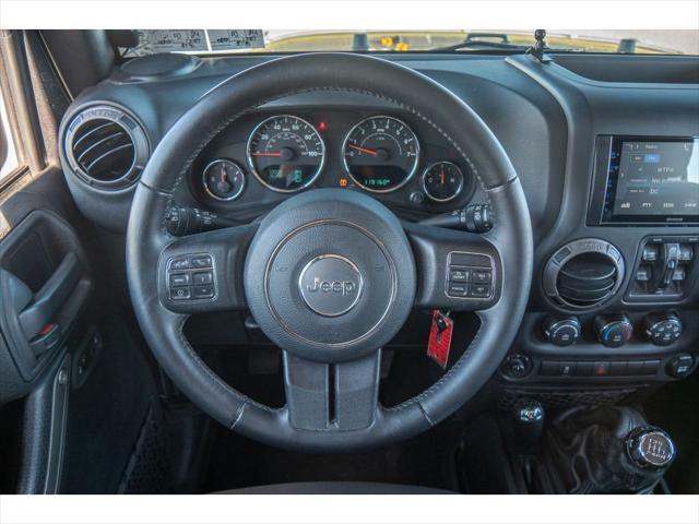 used 2017 Jeep Wrangler Unlimited car, priced at $19,725