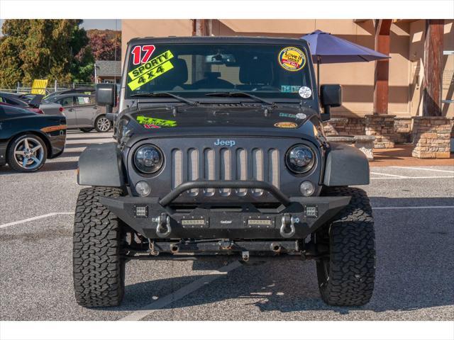 used 2017 Jeep Wrangler Unlimited car, priced at $19,725