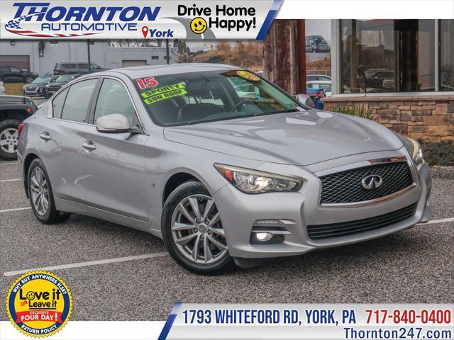 used 2015 INFINITI Q50 car, priced at $15,950