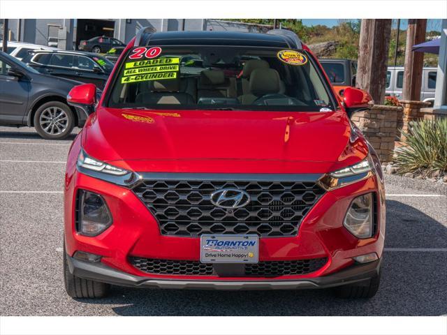 used 2020 Hyundai Santa Fe car, priced at $23,890