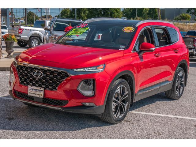 used 2020 Hyundai Santa Fe car, priced at $23,890