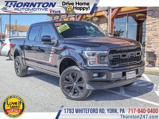 used 2019 Ford F-150 car, priced at $37,500