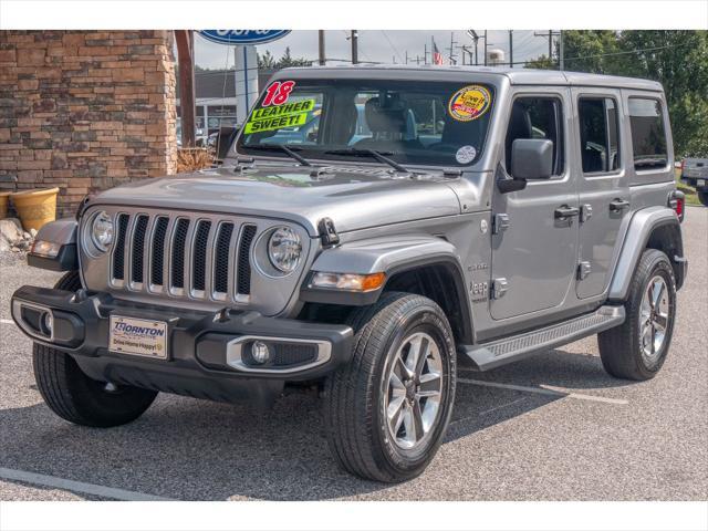 used 2018 Jeep Wrangler Unlimited car, priced at $28,700