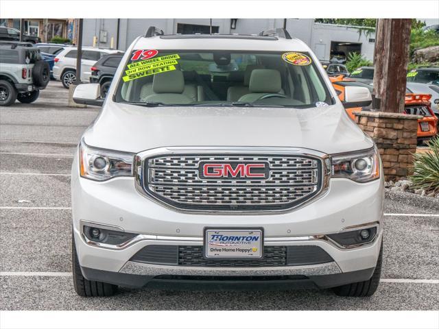 used 2019 GMC Acadia car, priced at $27,750