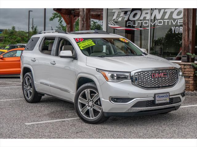 used 2019 GMC Acadia car, priced at $27,750