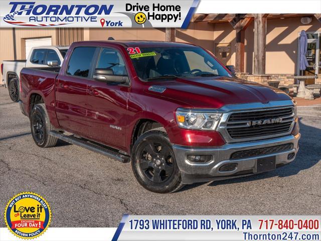 used 2021 Ram 1500 car, priced at $38,990