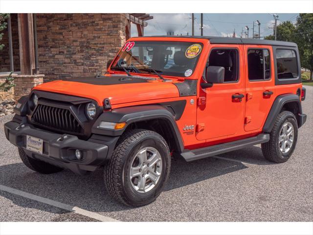 used 2019 Jeep Wrangler Unlimited car, priced at $26,745