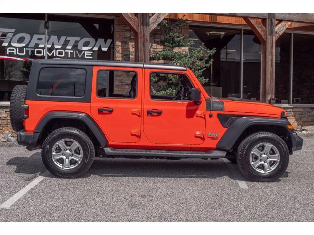 used 2019 Jeep Wrangler Unlimited car, priced at $26,745