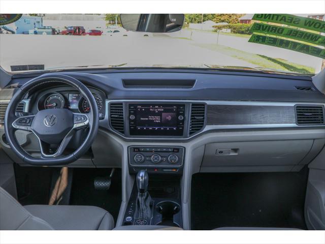 used 2021 Volkswagen Atlas car, priced at $30,225