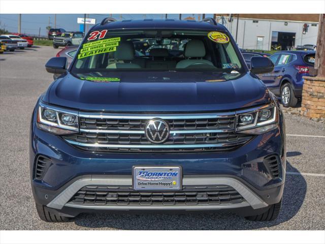 used 2021 Volkswagen Atlas car, priced at $30,225