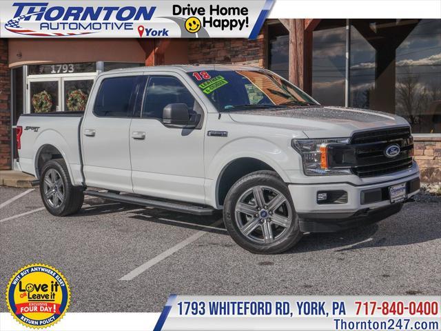 used 2018 Ford F-150 car, priced at $26,645