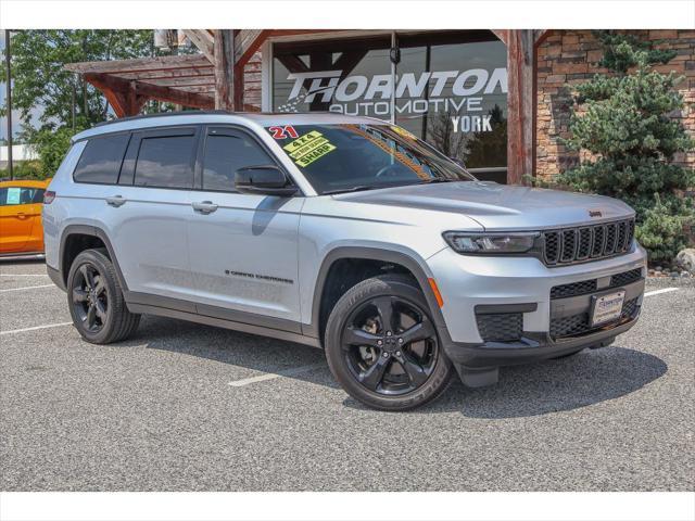 used 2021 Jeep Grand Cherokee L car, priced at $32,750