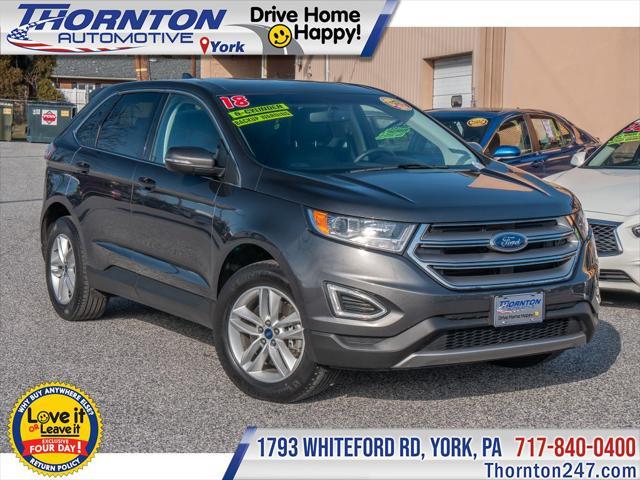 used 2018 Ford Edge car, priced at $16,975