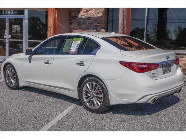 used 2022 INFINITI Q50 car, priced at $26,230