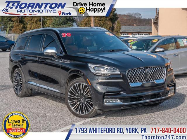 used 2020 Lincoln Aviator car, priced at $36,995